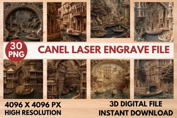 Canel Laser Engrave File Review: A Practical Look at High-Resolution Grayscale Assets for Laser Projects
