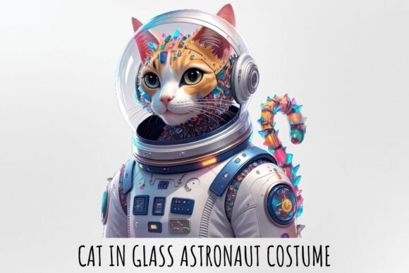 Cat in Glass Astronaut Costume: A Fusion of Creativity and Sci-Fi Imagination