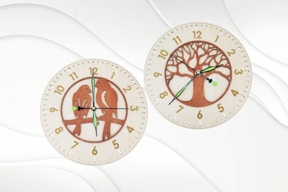 Clock with 2 Pattern for Laser Cutting: A Guide to Creating Stunning, Customizable Timepieces