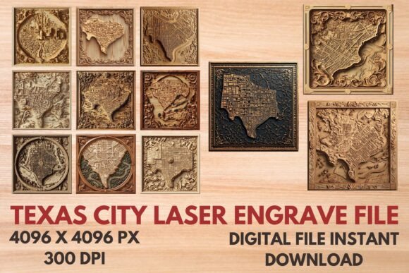 Enhancing Design Projects with Texas City Laser Engrave Files