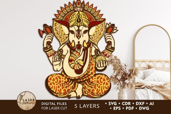 Laser Cutting Ganesha Designs: A Creative and Cultural Fusion