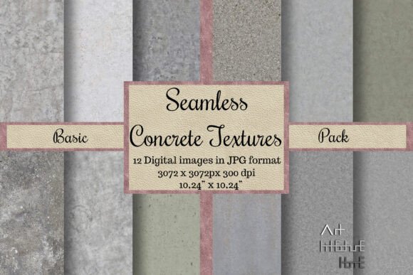 Seamless Basic Concrete Textures, 4K
