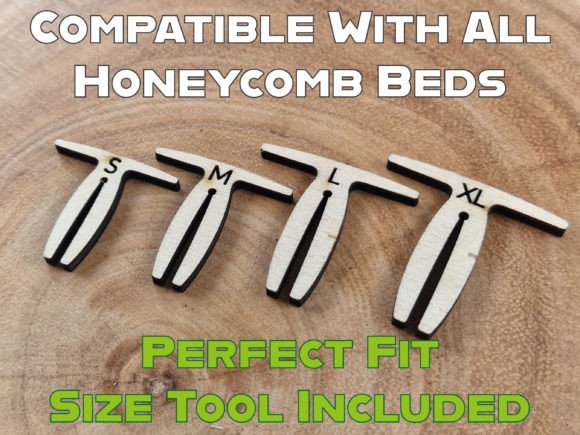 Slim Honeycomb Bed Pin - Universal: A Precision Tool for Laser Cutting