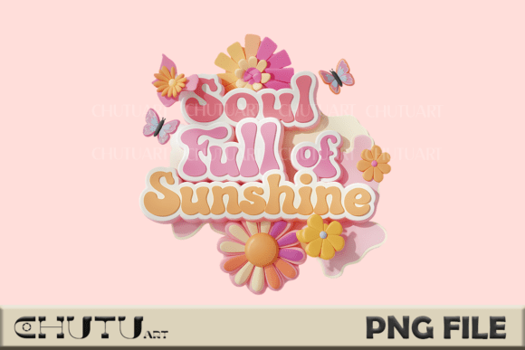 Soul Full of Sunshine: Elevating Design with Retro 3D Aesthetics and Positive Vibes