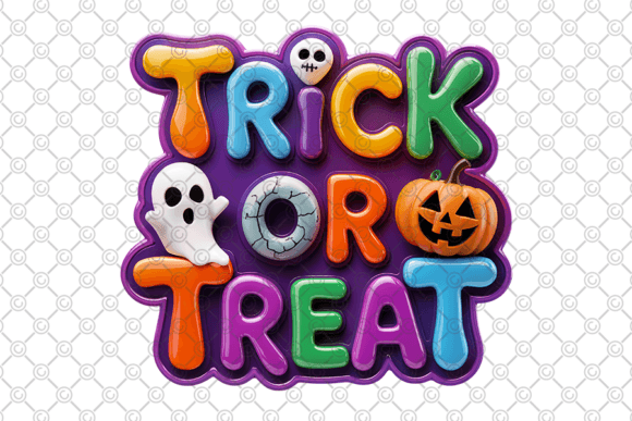 Trick or Treat PNG - 010 Halloween Clipart