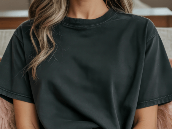 Vintage Black T-Shirt Mockup Retro Tee: A Must-Have for Streetwear Designers